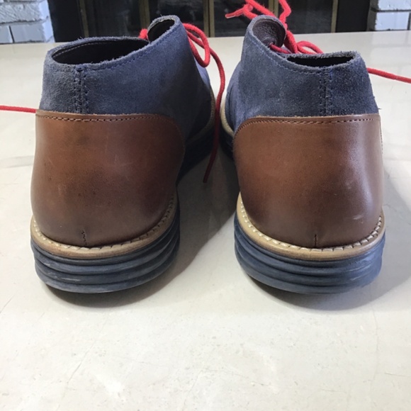 Made of Norway, Moelv Size 41 Blue Suede Walking Shoes - Picture 3 of 7